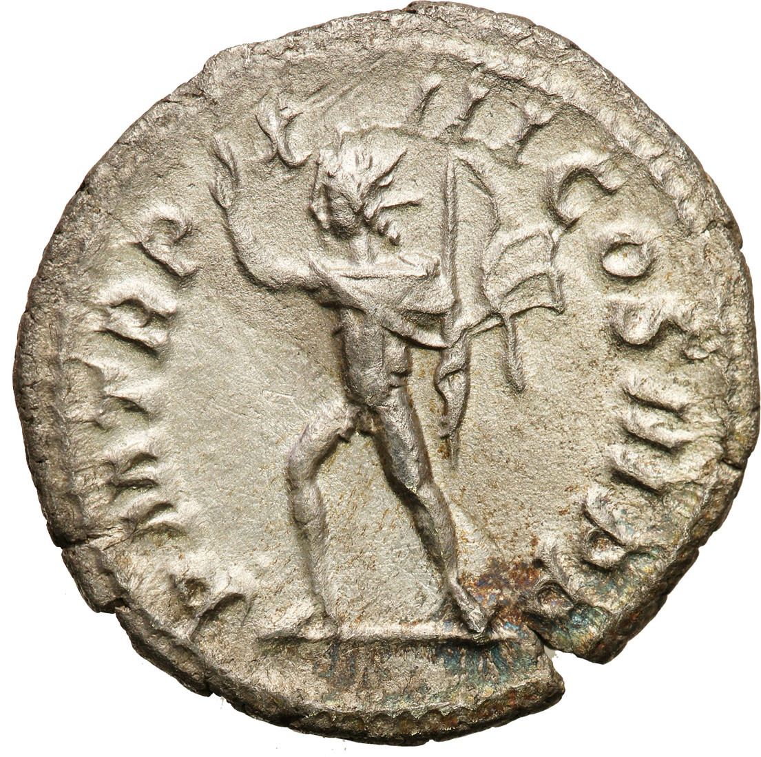 Cesarstwo Rzymskie. Aleksander Sewer (222-235). Denar 234, Rzym